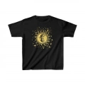 Baskılı T-Shirt - Siyah -