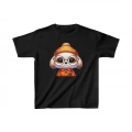 Baskılı T-Shirt - Siyah -