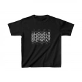 Baskılı T-Shirt - Siyah -