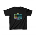 Baskılı T-Shirt - Siyah -