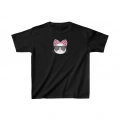 Baskılı T-Shirt - Siyah -