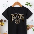 Baskılı T-Shirt - Siyah -