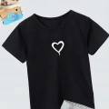 Baskılı T-Shirt - Siyah -