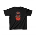 Baskılı T-Shirt - Siyah -