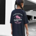 Baskılı T-Shirt - Siyah -