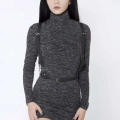 Beli Kurdeleli Şık Deri Harness - 177