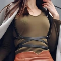 Beli Uzun Sarmalı Şık Harness - 172