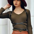 Beli Uzun Sarmalı Şık Harness - 172