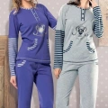 Berrak Bayan Kışlık Pijama Takımı 5290
