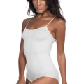 Beyaz  1923 Soft İp Askılı Çıtçıtlı Body