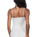 Beyaz  1923 Soft İp Askılı Çıtçıtlı Body
