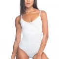 Beyaz Desenli Body Korse