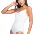 Beyaz Desenli Body Korse