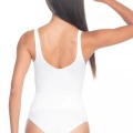 Beyaz Kalın Askılı Body Korse