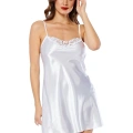 Beyaz Saten Gecelik - M-267