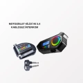 Bluetooth 5.4 Kablosuz İnterkom+ Motor Disk Kilidi