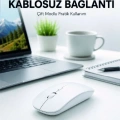 Bluetooth Kablosuz Wireless Mouse Şarjlı Sessiz Ergonomik 5000 DPI Fare