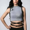 Body Üzeri Sexy Deri Harness - 198