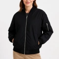 Bomber Mont Ceket Siyah -