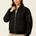 Bomber Mont Ceket Siyah -