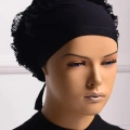 Bone - Dikişli Fırfırlı Bone Bandana