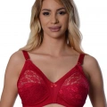 Bordo Dantelli Toparlayıcı Sütyen - 503