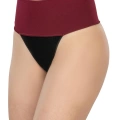 Bordo MI 2048 Seamless Çift Renk String Korse