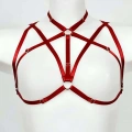 Boyundan Bağlamalı Fetiş Göğüs Harness - 166
