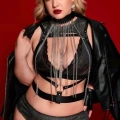Boyundan Zicirli Asıklı Göğüs Harness - 947