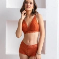 Bralet Sütyen Boxer Takım Kiremit