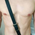 Çapraz Seksi Deri Erkek  Kemeri - m30