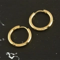Çelik Halka Küpe 1,5 cm