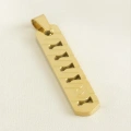 Çubuk Çelik Kolye Ucu 1*4,5 cm