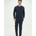 Ds Damat 01005 Uzun Kol Pijama Takımı
