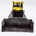 Dekoratif Metal Buldozer Biblo