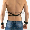 Deri Erkek  Göğüs Üzeri Harness - m80