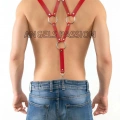 Deri Erkek  Pantolon Askısı, Deri Erkek  Harness - m10
