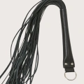 Deri Fantezi Harness Siyah Kırbaç