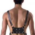 Deri Harness Aksesuar, Şık Erkek  Harness - m168