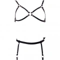 Deri Jartiyer Takım Harness - 228