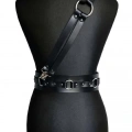 Deri Omuzdan Bağlamalı Bel Kemer  Harness  - 915