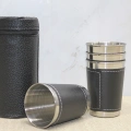 Derili Kılıflı 4Lü Shot Bardak
