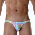 Desenli Erkek Slip