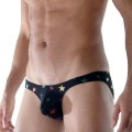 Desenli Erkek Slip