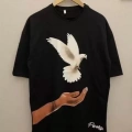 Dijital Baskılı T-Shirt - Siyah
