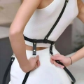 Elbise Üzeri Askılı Deri Kemer Harness - 1171