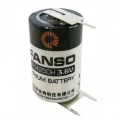 ER14250H 3.6V 1/2 AA Size Lithium Pil (Li-SOCL2) 3 PIN