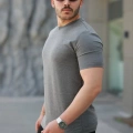 Erkek Basic Kısa Kollu Tişört