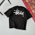Erkek Baskılı Oversize T-shirt - Siyah