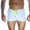 Erkek Beyaz Mini Mayo Short